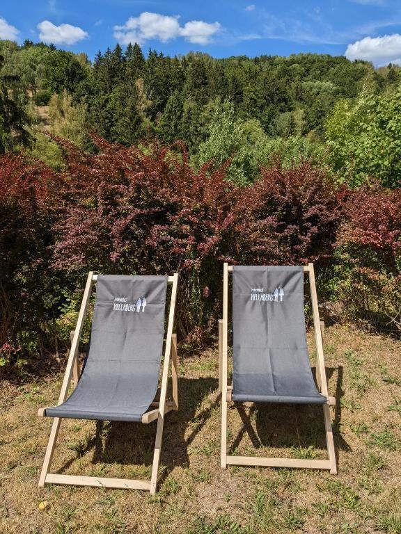 Ruhiges Ferienhaus Mit Sauna: Hellaberg III Langenbach  Eksteriør billede