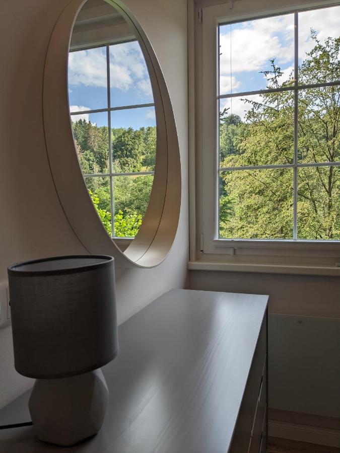 Ruhiges Ferienhaus Mit Sauna: Hellaberg III Langenbach  Eksteriør billede