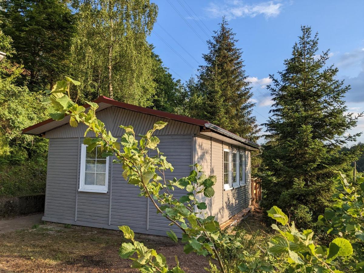 Ruhiges Ferienhaus Mit Sauna: Hellaberg III Langenbach  Eksteriør billede